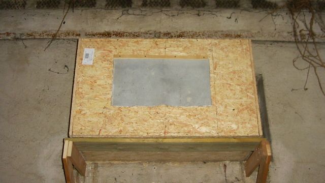 Der neue Brutkasten für die Schleiereulen