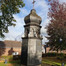 Glockenturm vor der Sanierung