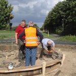 B.Walter sägt die Überstände ab