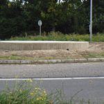 Die Schalung ist entfernt