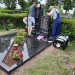 Die 2. Sichtung am 12.07.2021 mittels einer Videokamera ist dank eines LED-Lichtbandes und einer Lichtstärke von 300 Watt wesentlich besser. Dafür wurde ein Stromgenerator benötigt. Frank Giesen, Mitglied der Handwerkskammer unterstützte uns bei dieser Maßnahme.